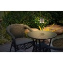 Globo 36637A LED solar Tischlampe für den Außenbereich SOLAR  | 1W integrierte LED-Quelle | 50lm | 3000K