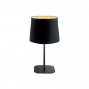 Ideal Lux 161686 Tischleuchte Nordik 1x60W | E27- schwarz