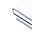 LEDKO 00461 LED Hängeleuchte Deckenleuchte 1x60W | 3000K - schwarz