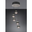 Trio SELECT  344430507  LED Pendelleuchte ORBIT  | 5x8W integrierte LED-Quelle | 5x960lm | 2300+3000+4000K