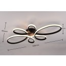 Trio T645619132 LED Deckenleuchte FLY | 32W integrierte LED-Quelle | 3900lm | 3000K