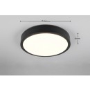 Trio T647410102 LED Deckenleuchte ISEO | 24W integrierte LED-Quelle | 2500lm | 3000K
