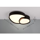 Trio T647510232 LED Deckenleuchte RISE | 21W integrierte LED-Quelle | 2400lm | 2700-6500K