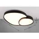Trio T647519232 LED Deckenleuchte RISE | 45W integrierte LED-Quelle | 5300lm | 2700-6500K