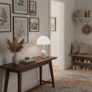 Italux TB-75839-WH LED Tischlampe Cantia | 2W integrierte LED-Quelle | 3000/6500K | mit Schalter | weiß