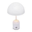 Italux TB-75839-WH LED Tischlampe Cantia | 2W integrierte LED-Quelle | 3000/6500K | mit Schalter | weiß