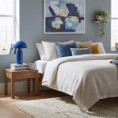 Italux TB-83647-BLU LED Tischlampe Dorbia | 2W integrierte LED-Quelle | 45lm | 3000/6500K | mit Schalter | blau