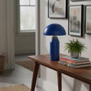 Italux TB-83647-BLU LED Tischlampe Dorbia | 2W integrierte LED-Quelle | 45lm | 3000/6500K | mit Schalter | blau