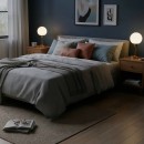 Italux TB-92039-GD LED Tischlampe Cave | 4.8W integrierte LED-Quelle | 495lm | 3000K | mit Schalter | gold | opal