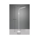 Trio Reality TR47641101 LED Stehlampe TORO | 5W integrierte LED-Quelle | 700lm | 3000+4000+5000K