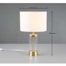 Trio Reality TR51711008 Tischlampe GRAZIA E14