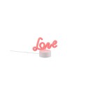 Trio Reality TR55931101 LED Tischlampe AMOR | 1W integrierte LED-Quelle
