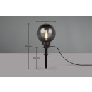 Trio Reality TR57042054 Erdspießleuchte BOLO E27