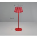 Trio Reality TR57706110 LED Tischlampe für den Außenbereich SUAREZ | 1,5W integrierte LED-Quelle | 200lm | 3000K
