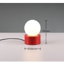 Trio Reality TR59051010 Tischlampe COUNTESS  E14
