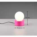 Trio Reality TR59051093 Tischlampe COUNTESS  E14