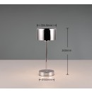 Trio Reality TR59151106 LED Tischlampe für den Außenbereich JEFF | 1,5W integrierte LED-Quelle | 120lm | 3000K