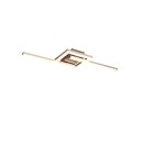 Trio Reality TR67303107 LED Deckenleuchte VIALE | 17W integrierte LED-Quelle | 1860lm | 3000K