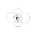 Trio Reality TR67364106 LED Deckenleuchte CIRES | 27W integrierte LED-Quelle | 3400lm | 4000K