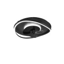 Trio Reality TR67393132 LED Ventilator mit Licht SORTLAND | 30W integrierte LED-Quelle | 3500lm | 2700-6500K