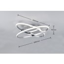 Trio Reality TR67802106 LED Deckenleuchte LANE | 27W integrierte LED-Quelle | 3500lm | 4000K