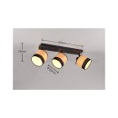 Trio Reality TR81663032 Spot-Deckenleuchte BOLZANO E14