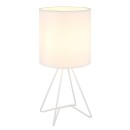 Globo 21734W Tischlampe TAMIAN E14 | mit Schalter