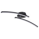 Globo 67129-12 LED-Bad-Deckenleuchte Tansy I 1x12W | 1000lm | 3000-4000-6000K | IP44 - regelbar, Memory-Funktion, stufenweise dimmbar, schwarz