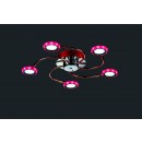 TRIO 624410506 Turner Deckenleuchte SMD 5x4W 400lm 3000K