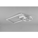 Trio R62182105 LED-Deckenleuchte Verso 1x24,5W | 3000lm | 3000K - einstellbar, 3-Phasen-Dimmen, Aluminium