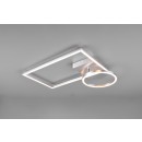 Trio R62182105 LED-Deckenleuchte Verso 1x24,5W | 3000lm | 3000K - einstellbar, 3-Phasen-Dimmen, Aluminium