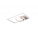 Trio R62182105 LED-Deckenleuchte Verso 1x24,5W | 3000lm | 3000K - einstellbar, 3-Phasen-Dimmen, Aluminium