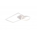 Trio R62182131 LED- Deckenleuchte Verso 1x24,5w | 3100lm | 4000k - einstellbar, 3-Phasen-Dimmen, mattweiß