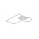 Trio R62182131 LED- Deckenleuchte Verso 1x24,5w | 3100lm | 4000k - einstellbar, 3-Phasen-Dimmen, mattweiß