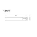 Globo TRISTAN 42408 LED Deckenleuchte | 1W LED | 100lm | 4000K