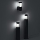 Ideal Lux 109145 Tronco Small Außenleuchte 1x60W Bianco | E27 | IP44 - silber