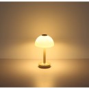 Globo 21953SA LED Tischlampe ULDIN  | 7W integrierte LED-Quelle | 255lm | 3000K | mit Schalter