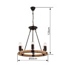 Globo 69029-6 Pendelleuchte Ulleu 6x60W | E27