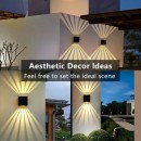 Immax 08503L LED Außenwandleuchte EFFECT  integrierte LED-Quelle