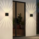 Immax 08503L LED Außenwandleuchte EFFECT  integrierte LED-Quelle