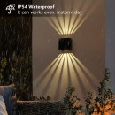 Immax 08503L LED Außenwandleuchte EFFECT  integrierte LED-Quelle