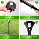Immax 08502L LED Erdspießleuchte GARDEN  | 1W integrierte LED-Quelle