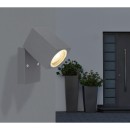 Globo 34164W Außenwandleuchte Veronika 1x35W | GU10 | IP44 - verstellbar, anthrazit