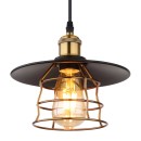 Globo 15086BH Pendel-Deckenleuchte Viejo 1x60W | E27 - schwarz, messing, gold