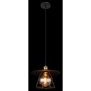 Globo 15086BH1 Pendel-Deckenleuchte Viejo 1x60W | E27 - schwarz, messing, gold