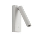 Italux WL-21017-WH LED Spot-Wandleuchte Cali | 2.5W integrierte LED-Quelle | 3000K | mit Schalter | weiß