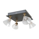 Italux WL-34393-4S-BK-HBR LED Wandleuchte Orella | 16W LED | 788lm | 3000K