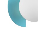 Italux WL-37482-BLU Wandleuchte Nauti G9