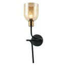 Italux WL-66892-1A-BK-AMB Servio E14