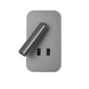 Italux WL-83957-1-GR LED Spot-Wandleuchte Doria | 8W LED | 559lm | 3000K